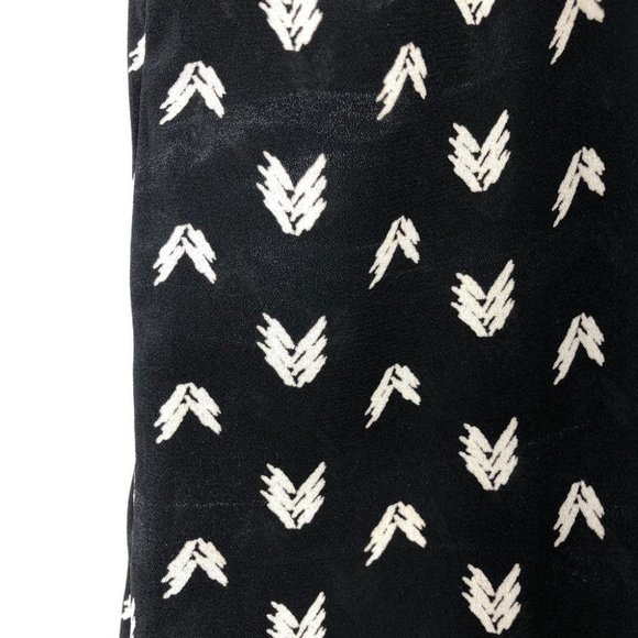 Monk & Lou NWT Black and White Elise Camisole Arrow Pattern Size XS - Picture 13 of 15